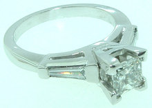 F VS1/VVS1 PRINCESS diamond engagement ring CUSTOMIZED