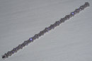 8 carats GORGEOUS tennis bracelet antique look jewelry