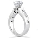 Diamonds anniversary ring F VVS1 diamonds 2.01 ct. gold