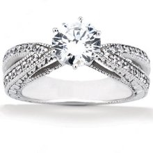 2.01 carat diamonds engagement ring white gold new