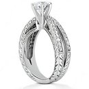 2.01 carat diamonds engagement ring white gold new