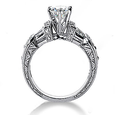 Diamonds engagement ring 2.26 ct. diamonds wedding ring