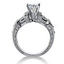 Diamonds engagement ring 2.26 ct. diamonds wedding ring