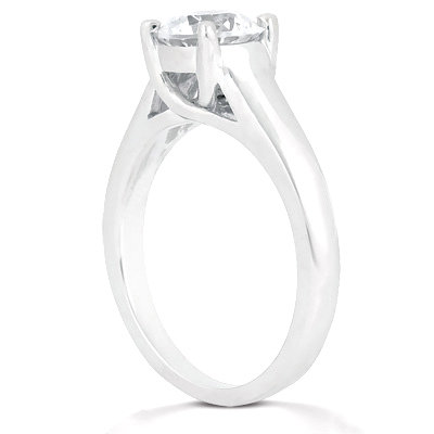 E VVS1 DIAMOND 1.25 CT. diamonds gold ring solitaire