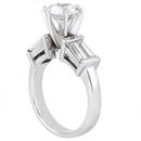 2.51 Carats diamond engagement ring white gold jewelry
