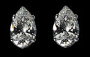Earrings diamond G SI1 stud post 2.51 ct. gold ear ring