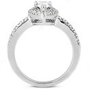 Pear cut diamond ring 2 cts. Diamonds gold wedding ring