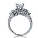 3.31 carat diamonds engagement ring white gold new ring