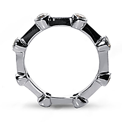 6 Cts. diamonds eternity wedding band womens ring new