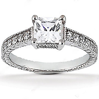 2.51 ct. DIAMOND RING princess cut WEDDING jewelry