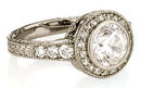 3.23 carat G VS1/SI1 DIAMOND SOLITAIRE RING anniversary