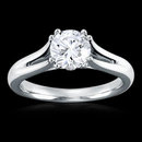 2.01 carat diamond solitaire ring high brilliance ring