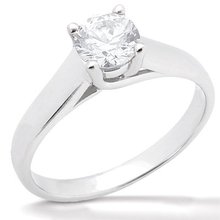 2.0 Ct. Diamond F VS1 solitaire ring prong style gold