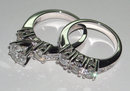 2.75 carats ROUND DIAMONDS RING HEART SET CUSTOMIZED