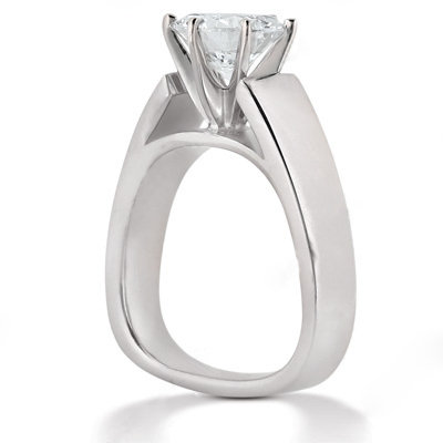 E VVS1 Diamond ring solitaire engagement 1.51 ct. ring