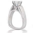 E VVS1 Diamond ring solitaire engagement 1.51 ct. ring