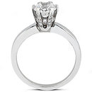 3 Ct. Diamond solitaire engagement ring big diamonds