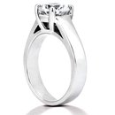 2.01 carat F VS1 DIAMONDS SOLITAIRE ring white gold