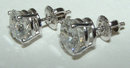 G SI1 diamonds stud post earrings 5 carat ear ring
