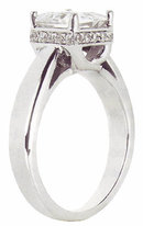 2.51 carats princess cut diamond engagement ring new