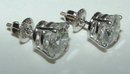 6 carat diamond F SI1 earrings diamond stud ear ring