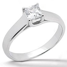 1.75 Ct. white gold E VVS1 DIAMOND SOLITIARE RING new