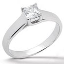 1.75 Ct. white gold E VVS1 DIAMOND SOLITIARE RING new