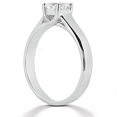 1.75 Ct. white gold E VVS1 DIAMOND SOLITIARE RING new