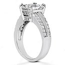 2.6 Ct. Diamonds engagement ring F VS1 big diamond ring