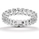 Diamond eternity wedding band F VS1 diamonds 10.20 Ct.
