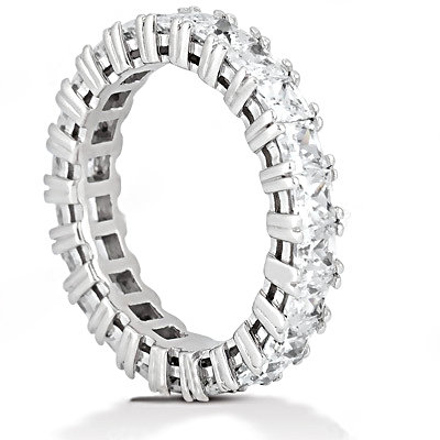 Diamond eternity wedding band F VS1 diamonds 10.20 Ct.