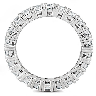 Diamond eternity wedding band F VS1 diamonds 10.20 Ct.
