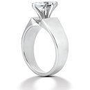 Big diamond solitaire ring 2.5 Carats marquise cut gold