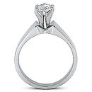 Big diamond solitaire ring 2.5 Carats marquise cut gold