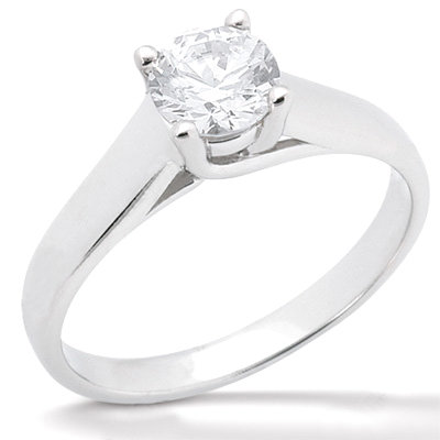 ENGAGEMENT RING 2.50 carat F VS1 diamonds solitaire
