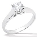 ENGAGEMENT RING 2.50 carat F VS1 diamonds solitaire