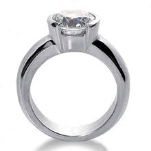 F VS1 DIAMOND RING 2.50 carat solitaire white gold