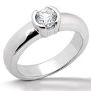 F VS1 DIAMOND RING 2.50 carat solitaire white gold