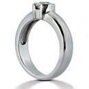 F VS1 DIAMOND RING 2.50 carat solitaire white gold