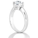 2.01 ct E VVS1 oval fancy diamond engagement ring