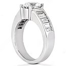 Big diamonds engagement ring 4.25 Carats gold ring new