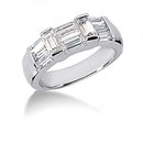 4.01 Carats diamond engagement band ring set gold new