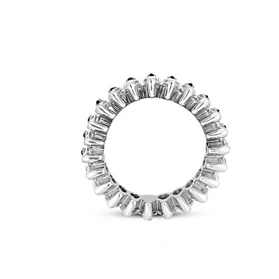 Gorgeous 11 Ct. diamonds marquise cut wedding band ring