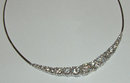 10 carat large DIAMOND NECKLACE graduated diamonds