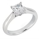 F VS1 solitaire DIAMOND ENGAGEMENT RING 1.25 ct.
