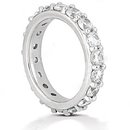 2.71 Carat womens eternity wedding band gold jewelry