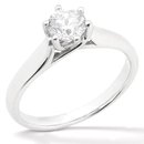 3 ct. diamond white gold wedding ring solitaire jewelry