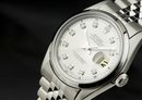 Rolex DATE JUST stainless steel diamond dial SS watch
