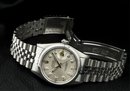 Rolex DATE JUST stainless steel diamond dial SS watch