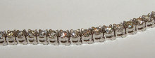 2.6 carats DIAMOND TENNIS BRACELET sparkling diamonds